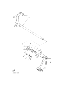 XS650 ｼﾌﾄｼﾔﾌﾄ. ﾍﾟﾀﾞﾙ