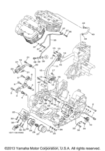 XV1900CT Масляный насос