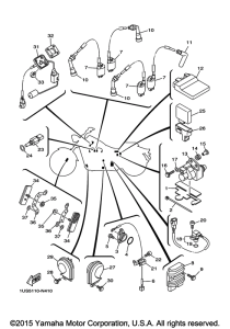 XV1900CU Электрика 1