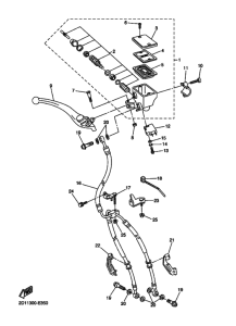 FZ1-N Передний тормозной цилиндр