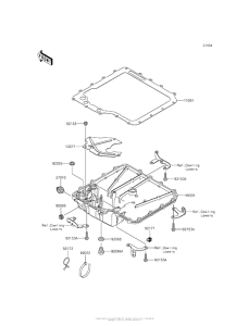 ZX1400 Маслянный поддон