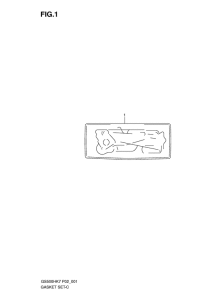 GS500 Front plate seal