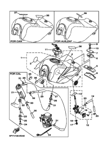 TW200E Tank fuel
