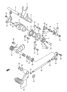 LS650 Переключение передач