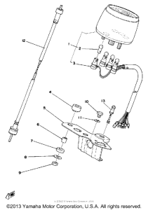 DT100D Спидометр