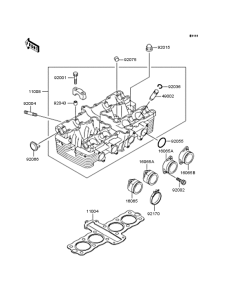 ZR400 Головка цилиндров