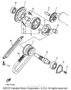 FZ700TC Стартер
