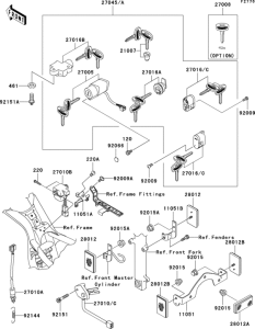 VN1500 Замок зажикания