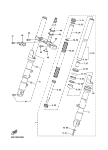FZ6-NHG Передняя вилка