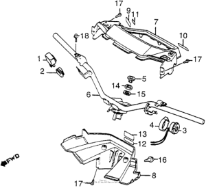NH80 Handlebar + upper handlebarcover