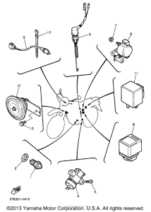 XT600EEC Электрика