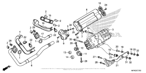 VT1300CR Глушитель