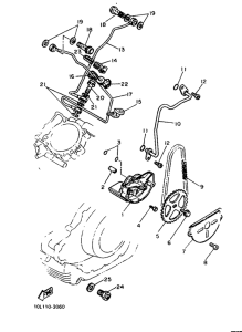 XV1000 Масляный насос