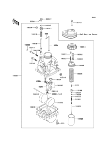 KE100 Carburetor(1 / 3)
