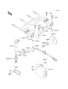 ZX1100 Система зажигания