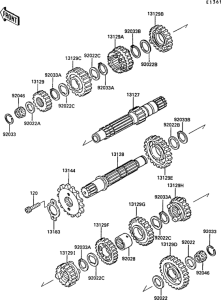 KR250 Трансмиссия