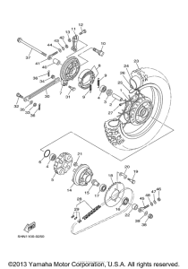TT90RMC Переднее колесо