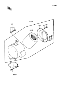 KE100 Воздушный фильтр