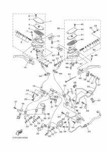 XV1900A Главный тормозной цилиндр