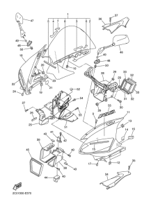 YZF-R6 Обтекатель 1