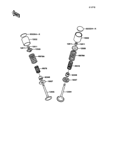 KL650 Клапана