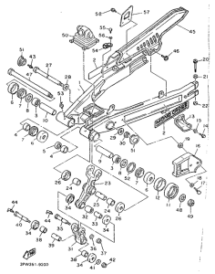 XT600H (33.OKW) Бугель