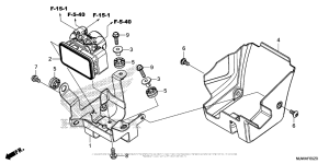 CBR500R (ABS) Модуль ABS