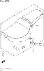 LS650 Сиденье