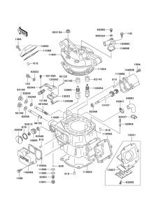  Головка блока цилиндров / цилиндр