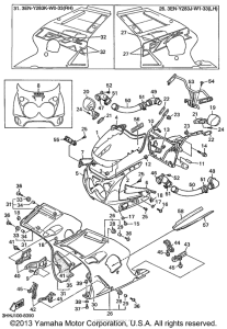 FZR600RL Обтекатели