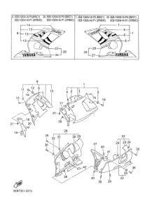 YZF-R6 Обтекатель 2