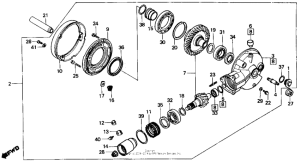 VT700C Редуктор