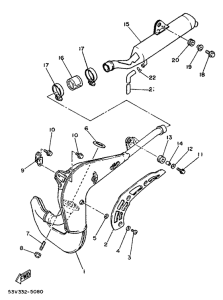 DT80LC Выхлопная система