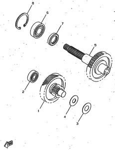 CW50RS Трансмиссия