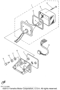 XT600EG Фонарь