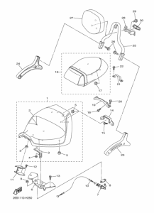XVS950CT Пружина