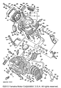 XV535EC Головка цилиндров