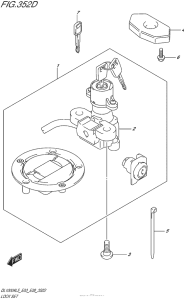 DL1000 (ABS) Lock Set (Dl1000Al5 E28)