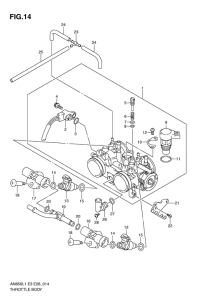 AN650 (ABS) Дроссель