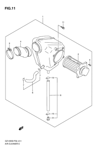 GZ125 Воздухоочиститель