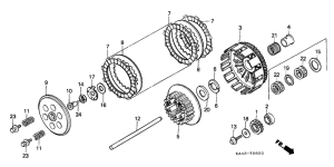 CR250R Бендикс