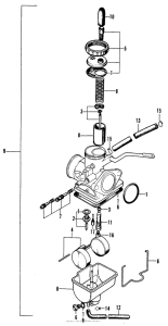 CB125S Карбюратор