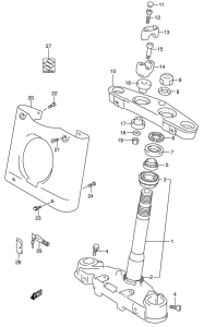 VL1500 Траверса нижняя