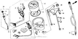 ZB50 Спидометр