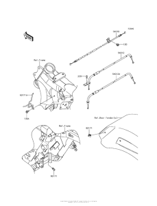 VN1700 Тросы управления