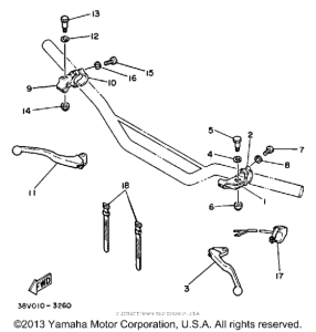 TY350N Handle switch - lever