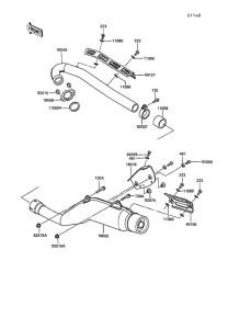 KL250 Глушитель