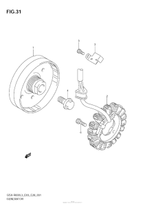 GSX-R600 Генератор