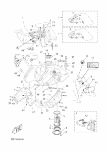 XT660Z (ABS) Tank fuel