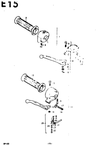 GP100 Right handle switch